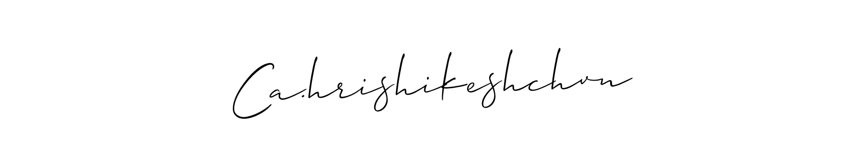 You can use this online signature creator to create a handwritten signature for the name Ca.hrishikeshchvn. This is the best online autograph maker. Ca.hrishikeshchvn signature style 2 images and pictures png