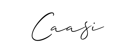 How to make Caasi name signature. Use Allison_Script style for creating short signs online. This is the latest handwritten sign. Caasi signature style 2 images and pictures png