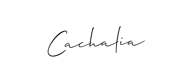 if you are searching for the best signature style for your name Cachalia. so please give up your signature search. here we have designed multiple signature styles  using Allison_Script. Cachalia signature style 2 images and pictures png