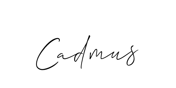 Also we have Cadmus name is the best signature style. Create professional handwritten signature collection using Allison_Script autograph style. Cadmus signature style 2 images and pictures png