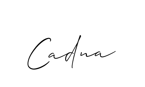 Best and Professional Signature Style for Cadna. Allison_Script Best Signature Style Collection. Cadna signature style 2 images and pictures png