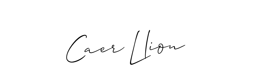 Check out images of Autograph of Caer Llion name. Actor Caer Llion Signature Style. Allison_Script is a professional sign style online. Caer Llion signature style 2 images and pictures png