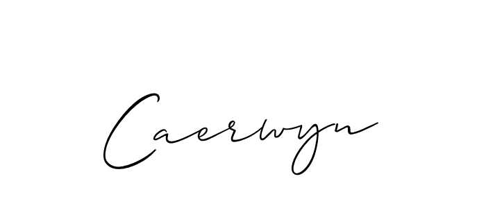 Also we have Caerwyn name is the best signature style. Create professional handwritten signature collection using Allison_Script autograph style. Caerwyn signature style 2 images and pictures png