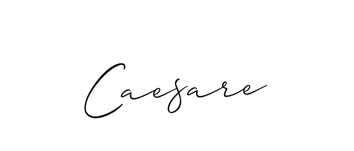 You should practise on your own different ways (Allison_Script) to write your name (Caesare) in signature. don't let someone else do it for you. Caesare signature style 2 images and pictures png