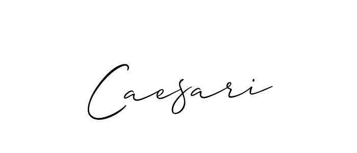 Make a short Caesari signature style. Manage your documents anywhere anytime using Allison_Script. Create and add eSignatures, submit forms, share and send files easily. Caesari signature style 2 images and pictures png