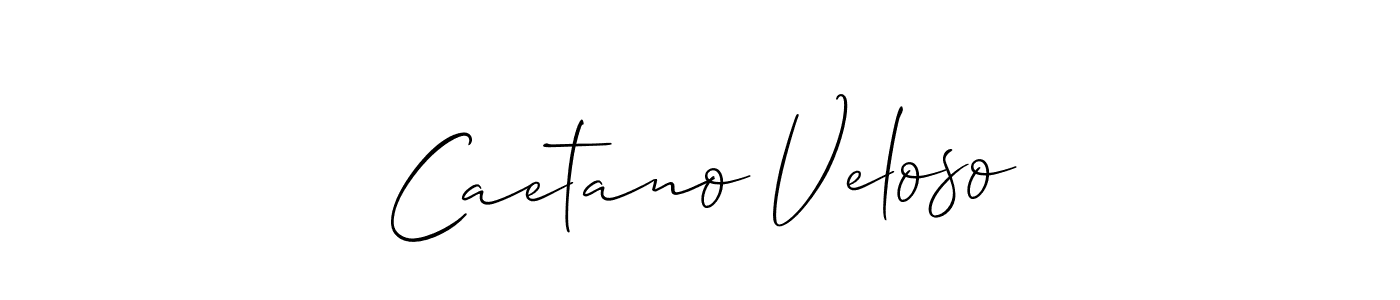 Create a beautiful signature design for name Caetano Veloso. With this signature (Allison_Script) fonts, you can make a handwritten signature for free. Caetano Veloso signature style 2 images and pictures png