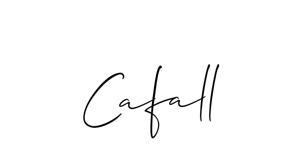 Also we have Cafall name is the best signature style. Create professional handwritten signature collection using Allison_Script autograph style. Cafall signature style 2 images and pictures png
