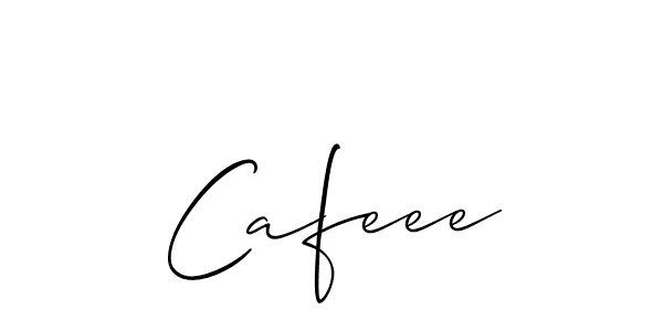 Make a beautiful signature design for name Cafeee. Use this online signature maker to create a handwritten signature for free. Cafeee signature style 2 images and pictures png