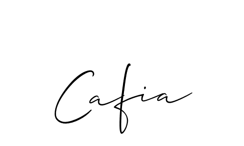 The best way (Allison_Script) to make a short signature is to pick only two or three words in your name. The name Cafia include a total of six letters. For converting this name. Cafia signature style 2 images and pictures png