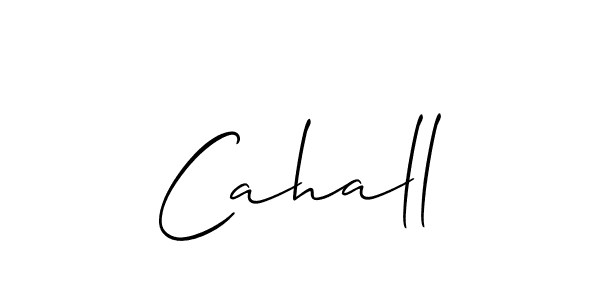 Similarly Allison_Script is the best handwritten signature design. Signature creator online .You can use it as an online autograph creator for name Cahall. Cahall signature style 2 images and pictures png