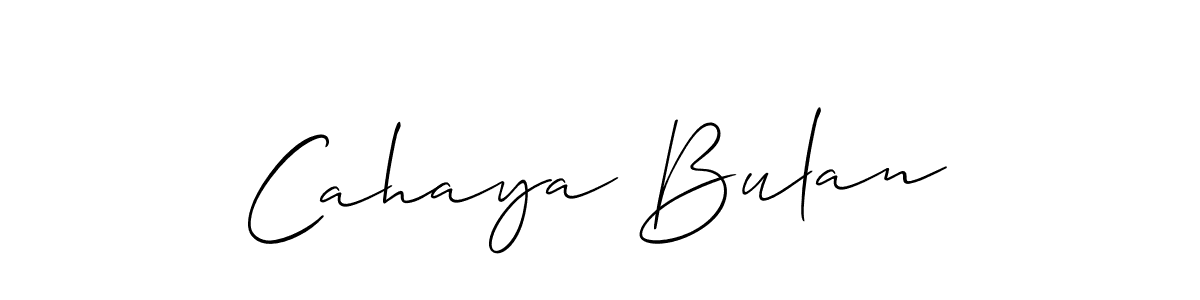 This is the best signature style for the Cahaya Bulan name. Also you like these signature font (Allison_Script). Mix name signature. Cahaya Bulan signature style 2 images and pictures png