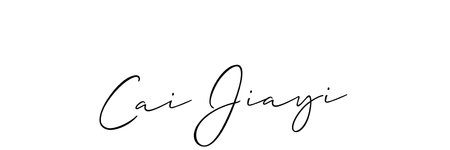 You can use this online signature creator to create a handwritten signature for the name Cai Jiayi. This is the best online autograph maker. Cai Jiayi signature style 2 images and pictures png