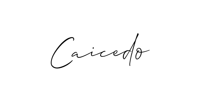 Similarly Allison_Script is the best handwritten signature design. Signature creator online .You can use it as an online autograph creator for name Caicedo. Caicedo signature style 2 images and pictures png