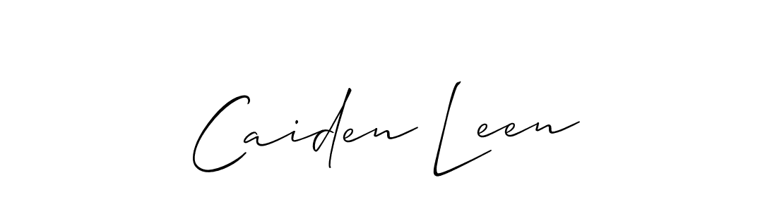 Make a beautiful signature design for name Caiden Leen. Use this online signature maker to create a handwritten signature for free. Caiden Leen signature style 2 images and pictures png