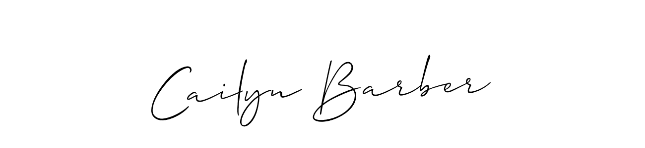 Also You can easily find your signature by using the search form. We will create Cailyn Barber name handwritten signature images for you free of cost using Allison_Script sign style. Cailyn Barber signature style 2 images and pictures png