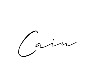 The best way (Allison_Script) to make a short signature is to pick only two or three words in your name. The name Cain include a total of six letters. For converting this name. Cain signature style 2 images and pictures png