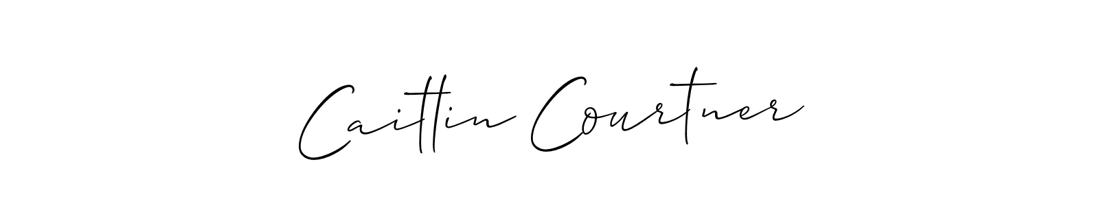 It looks lik you need a new signature style for name Caitlin Courtner. Design unique handwritten (Allison_Script) signature with our free signature maker in just a few clicks. Caitlin Courtner signature style 2 images and pictures png