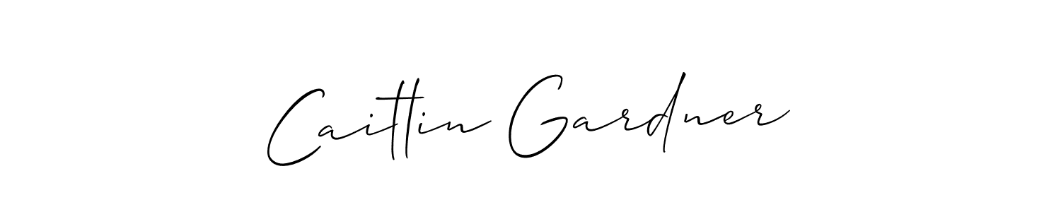 Best and Professional Signature Style for Caitlin Gardner. Allison_Script Best Signature Style Collection. Caitlin Gardner signature style 2 images and pictures png