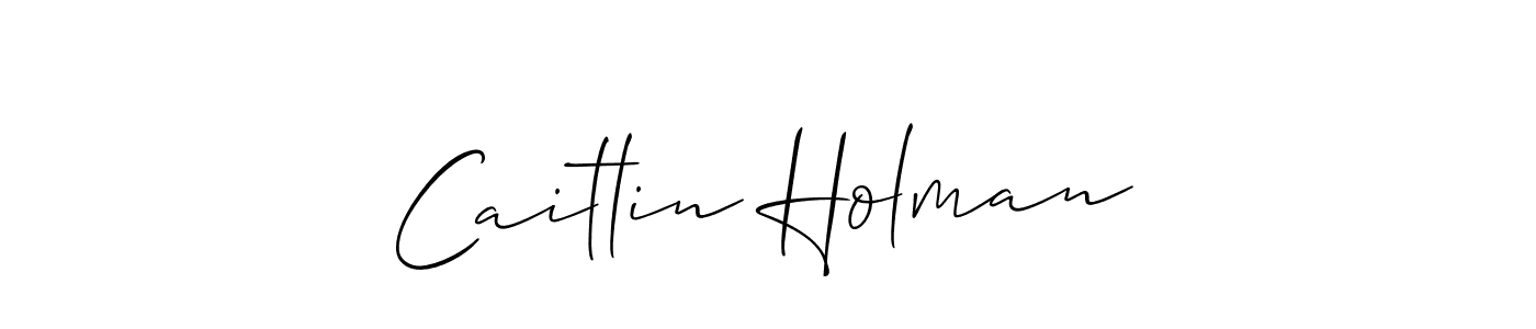 Allison_Script is a professional signature style that is perfect for those who want to add a touch of class to their signature. It is also a great choice for those who want to make their signature more unique. Get Caitlin Holman name to fancy signature for free. Caitlin Holman signature style 2 images and pictures png