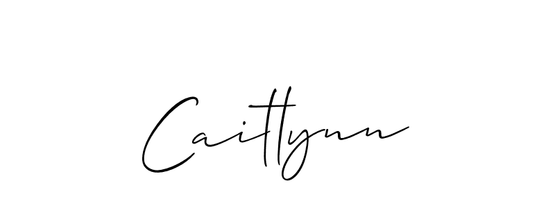 if you are searching for the best signature style for your name Caitlynn. so please give up your signature search. here we have designed multiple signature styles  using Allison_Script. Caitlynn signature style 2 images and pictures png