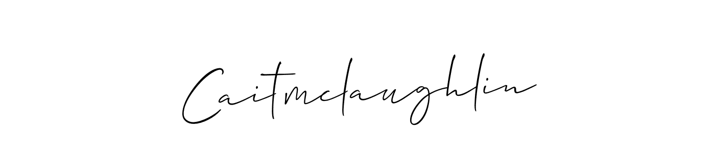 Caitmclaughlin stylish signature style. Best Handwritten Sign (Allison_Script) for my name. Handwritten Signature Collection Ideas for my name Caitmclaughlin. Caitmclaughlin signature style 2 images and pictures png