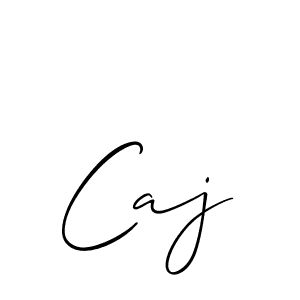 How to Draw Caj signature style? Allison_Script is a latest design signature styles for name Caj. Caj signature style 2 images and pictures png