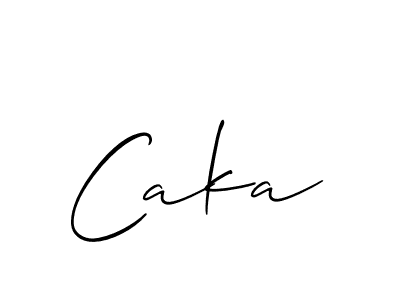 You can use this online signature creator to create a handwritten signature for the name Caka. This is the best online autograph maker. Caka signature style 2 images and pictures png