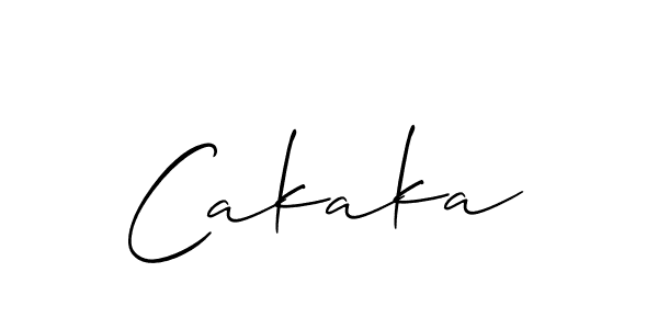 Make a beautiful signature design for name Cakaka. Use this online signature maker to create a handwritten signature for free. Cakaka signature style 2 images and pictures png