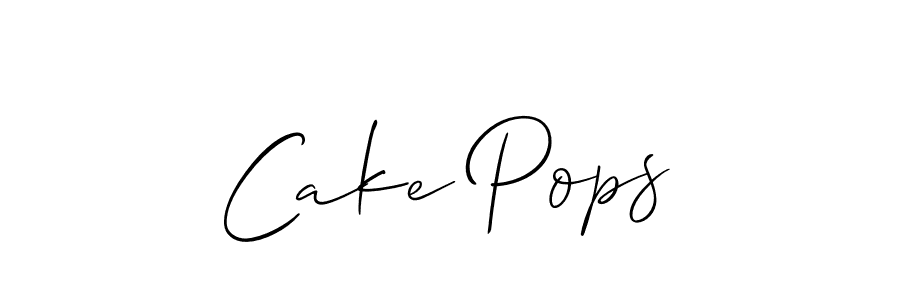 This is the best signature style for the Cake Pops name. Also you like these signature font (Allison_Script). Mix name signature. Cake Pops signature style 2 images and pictures png