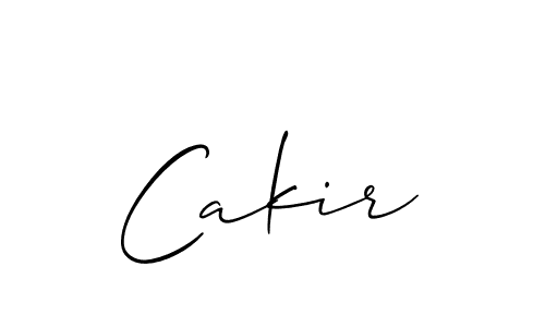 How to make Cakir name signature. Use Allison_Script style for creating short signs online. This is the latest handwritten sign. Cakir signature style 2 images and pictures png