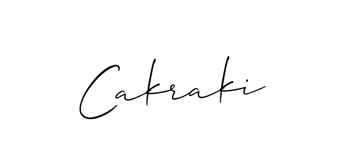 Best and Professional Signature Style for Cakraki. Allison_Script Best Signature Style Collection. Cakraki signature style 2 images and pictures png