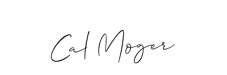 It looks lik you need a new signature style for name Cal Moger. Design unique handwritten (Allison_Script) signature with our free signature maker in just a few clicks. Cal Moger signature style 2 images and pictures png