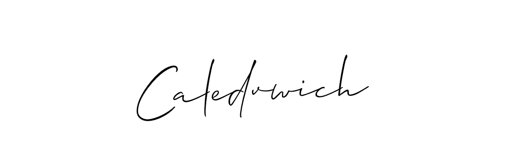 Once you've used our free online signature maker to create your best signature Allison_Script style, it's time to enjoy all of the benefits that Caledvwich name signing documents. Caledvwich signature style 2 images and pictures png