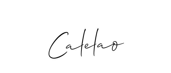 Also You can easily find your signature by using the search form. We will create Calelao name handwritten signature images for you free of cost using Allison_Script sign style. Calelao signature style 2 images and pictures png