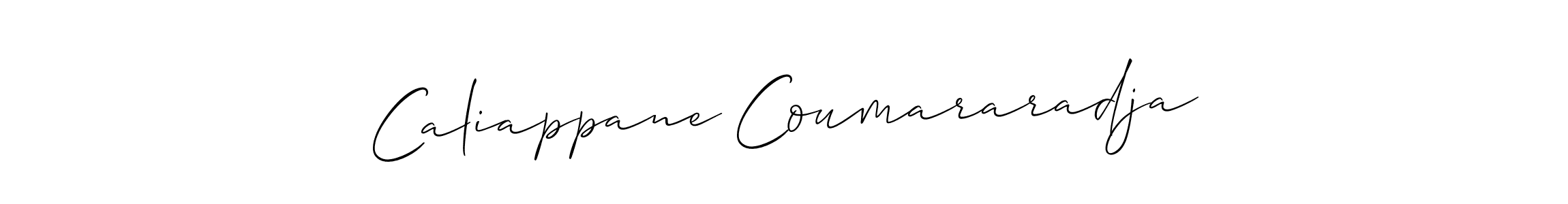 How to Draw Caliappane Coumararadja signature style? Allison_Script is a latest design signature styles for name Caliappane Coumararadja. Caliappane Coumararadja signature style 2 images and pictures png