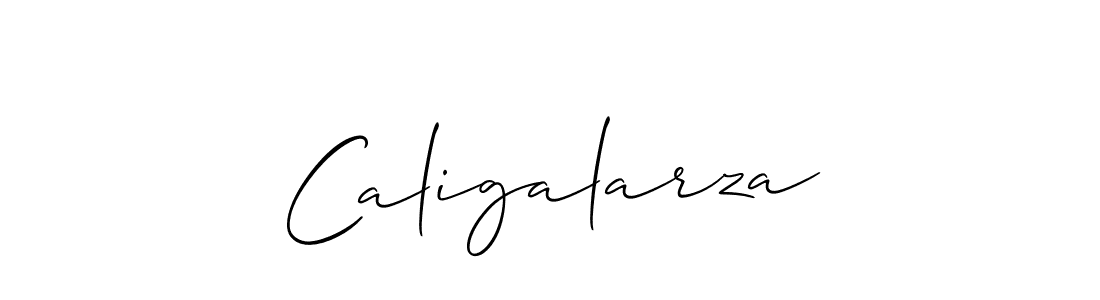 Caligalarza stylish signature style. Best Handwritten Sign (Allison_Script) for my name. Handwritten Signature Collection Ideas for my name Caligalarza. Caligalarza signature style 2 images and pictures png
