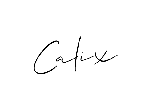 Check out images of Autograph of Calix name. Actor Calix Signature Style. Allison_Script is a professional sign style online. Calix signature style 2 images and pictures png