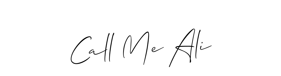 How to Draw Call Me Ali signature style? Allison_Script is a latest design signature styles for name Call Me Ali. Call Me Ali signature style 2 images and pictures png