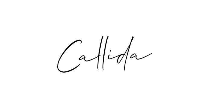 It looks lik you need a new signature style for name Callida. Design unique handwritten (Allison_Script) signature with our free signature maker in just a few clicks. Callida signature style 2 images and pictures png