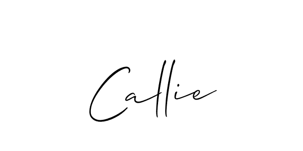 if you are searching for the best signature style for your name Callie. so please give up your signature search. here we have designed multiple signature styles  using Allison_Script. Callie signature style 2 images and pictures png
