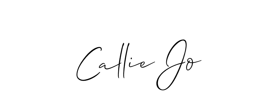 How to Draw Callie Jo signature style? Allison_Script is a latest design signature styles for name Callie Jo. Callie Jo signature style 2 images and pictures png