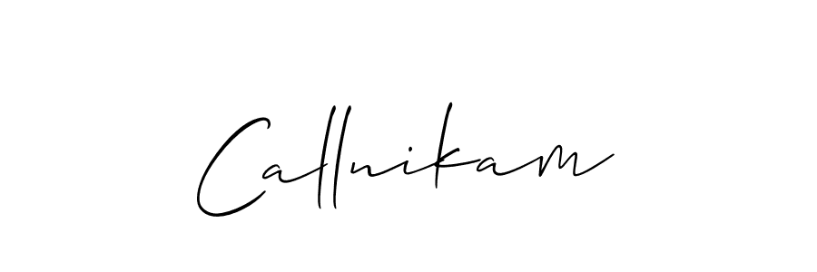 Make a beautiful signature design for name Callnikam. Use this online signature maker to create a handwritten signature for free. Callnikam signature style 2 images and pictures png