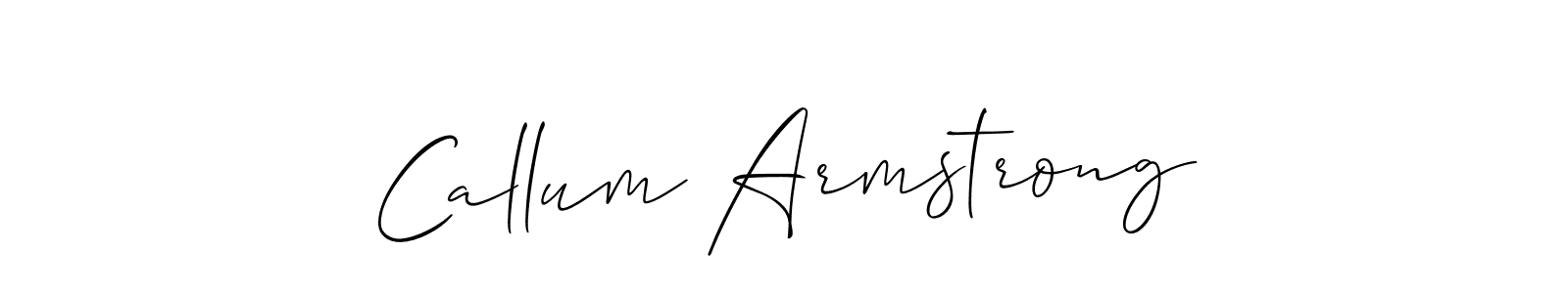 Best and Professional Signature Style for Callum Armstrong. Allison_Script Best Signature Style Collection. Callum Armstrong signature style 2 images and pictures png