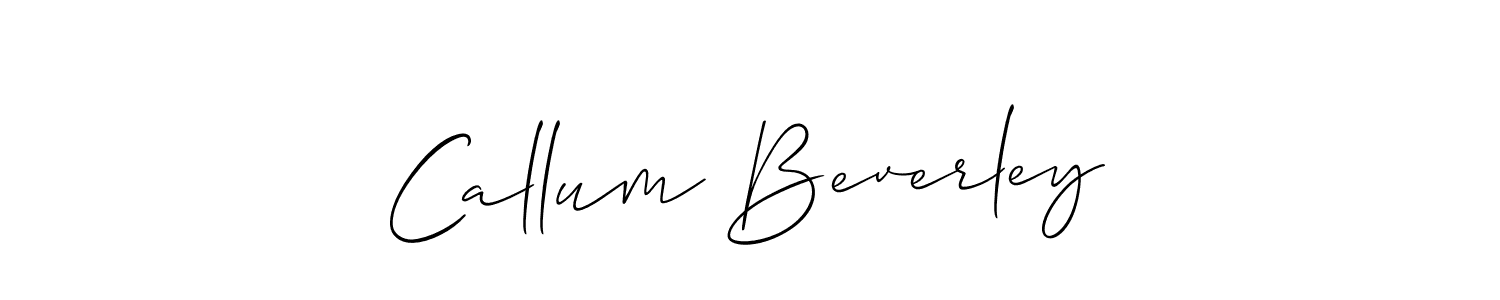 How to make Callum Beverley signature? Allison_Script is a professional autograph style. Create handwritten signature for Callum Beverley name. Callum Beverley signature style 2 images and pictures png