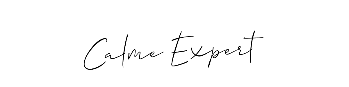 Check out images of Autograph of Calme Expert name. Actor Calme Expert Signature Style. Allison_Script is a professional sign style online. Calme Expert signature style 2 images and pictures png