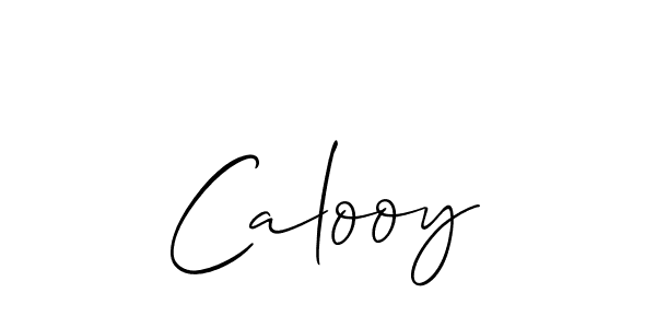 if you are searching for the best signature style for your name Calooy. so please give up your signature search. here we have designed multiple signature styles  using Allison_Script. Calooy signature style 2 images and pictures png