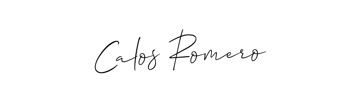See photos of Calos Romero official signature by Spectra . Check more albums & portfolios. Read reviews & check more about Allison_Script font. Calos Romero signature style 2 images and pictures png