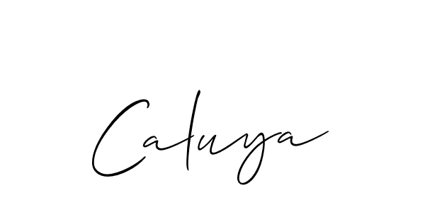 This is the best signature style for the Caluya name. Also you like these signature font (Allison_Script). Mix name signature. Caluya signature style 2 images and pictures png