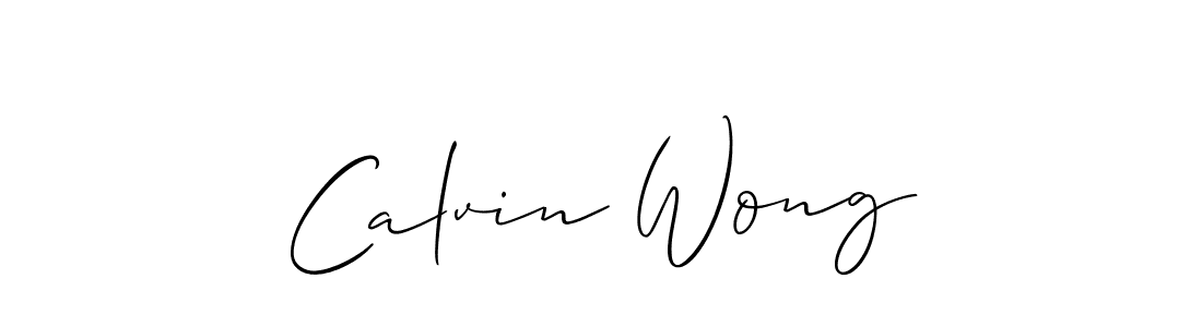 if you are searching for the best signature style for your name Calvin Wong. so please give up your signature search. here we have designed multiple signature styles  using Allison_Script. Calvin Wong signature style 2 images and pictures png