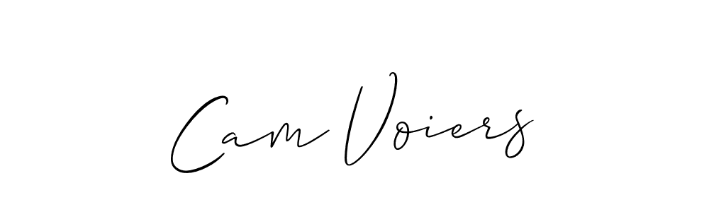 Also You can easily find your signature by using the search form. We will create Cam Voiers name handwritten signature images for you free of cost using Allison_Script sign style. Cam Voiers signature style 2 images and pictures png